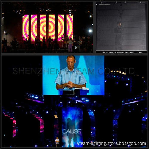 billboard /led Panel Indoor/advertising Display screen/new 2013/alibaba express/P10/12 Indoor LED curtain for stage backdrops